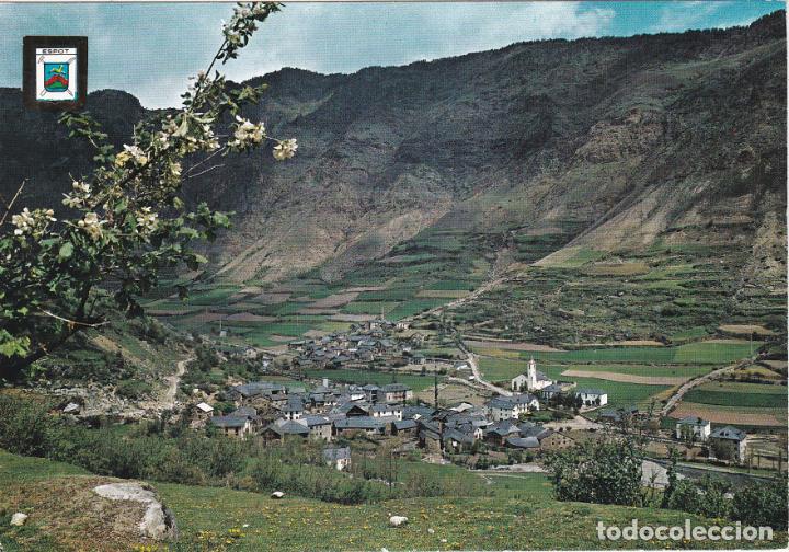 Postales: vall d&acute;espot, panoramica del poble, lerida