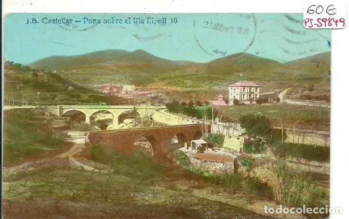 Postcards: (PS-59849)POSTAL FOTOGRAFICA DE CASTELLAR-PONS SOBRE EL RIU RIPOLL.J.B.