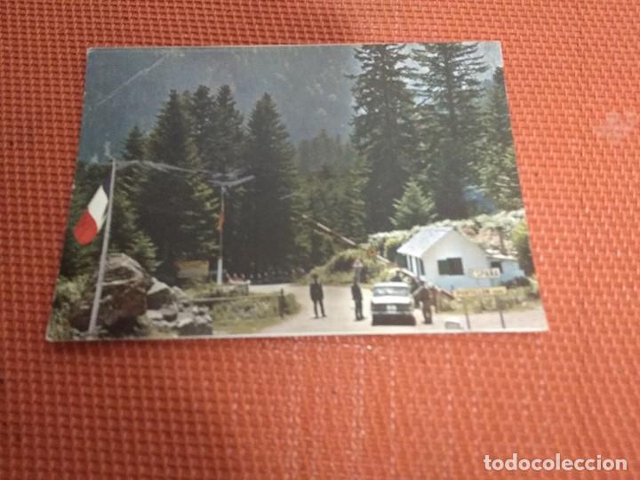 Postales: POSTAL PIRINEU CATALAN FRONTERA GUARDIA CIVIL A&Ntilde;OS 60