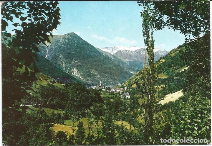 Postales: [POSTAL] Vista general con Uny&agrave; al fondo. Valle de Ar&aacute;n (Lleida) (sin circular)