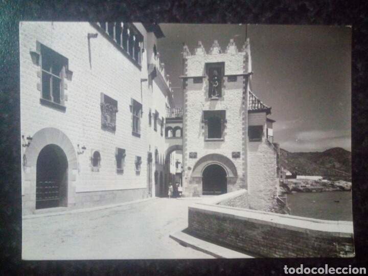 Postales: Postal de Sitges. Barrio de Maricel. - Foto 1