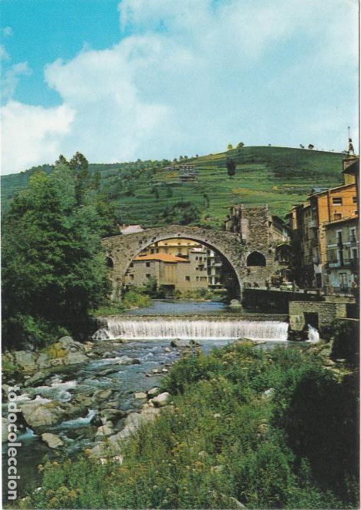 Postales: camprodon, pont romanic, gerona - Foto 1