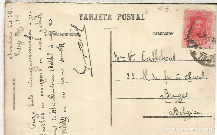 Postales: GERONA CADAQUES ESCRITA 1926 - Foto 2