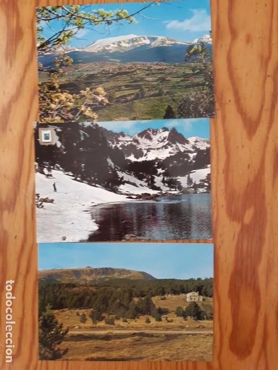 Postales: 3 postales Pirineo Catal&aacute;n-Cerda&ntilde;a. No circuladas. A&ntilde;os 60-70. 2 de Lles de Cerdanya, 1 vall d&rsquo;Espot