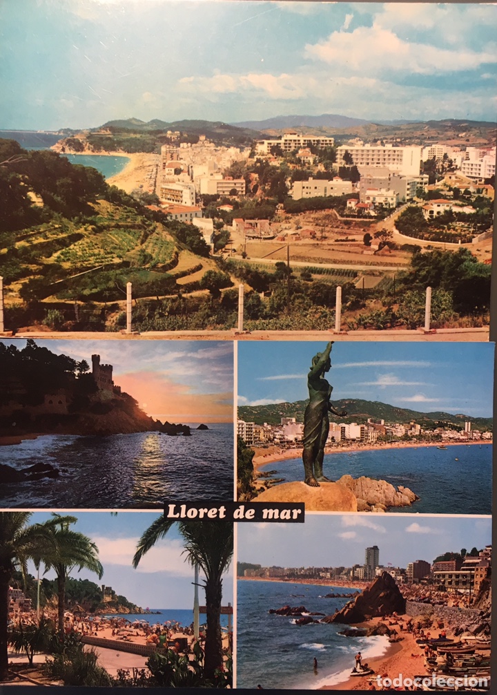 Postales: LOTE 2 POSTALES DE LLORET DE MAR - Foto 1