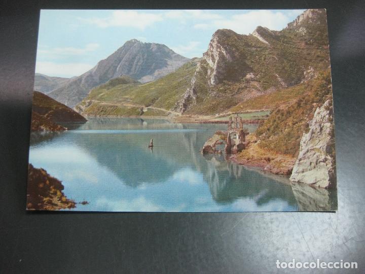 Postales: POSTAL PIRINEOS DE LERIDA. ALTO RIBAGORZANA. EMBALSE DE ESCALES  MONASTERIO LABAIX.GARCIA GARRABELLA