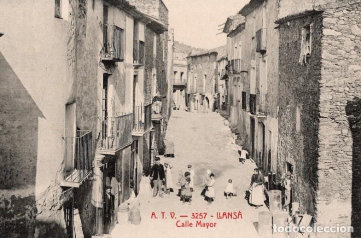 Postales: llans&aacute;. atv 3257 calle mayor - Foto 1