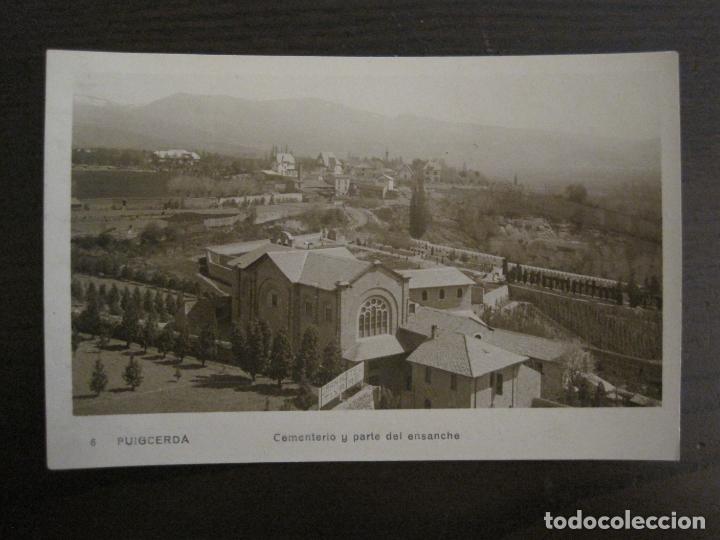Postales: PUIGCERDA-CEMENTERIO Y PARTE DEL ENSANCHE-FOTOGRAFICA-VER FOTOS-(58.096)