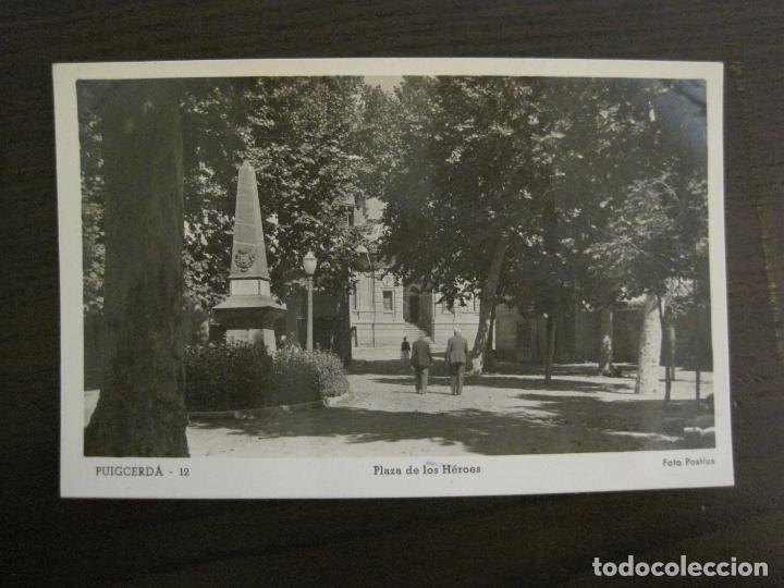 Postales: PUIGCERDA-PLAZA DE LOS HEROES-12-FOTOGRAFICA POSTIUS-VER FOTOS-(58.128)