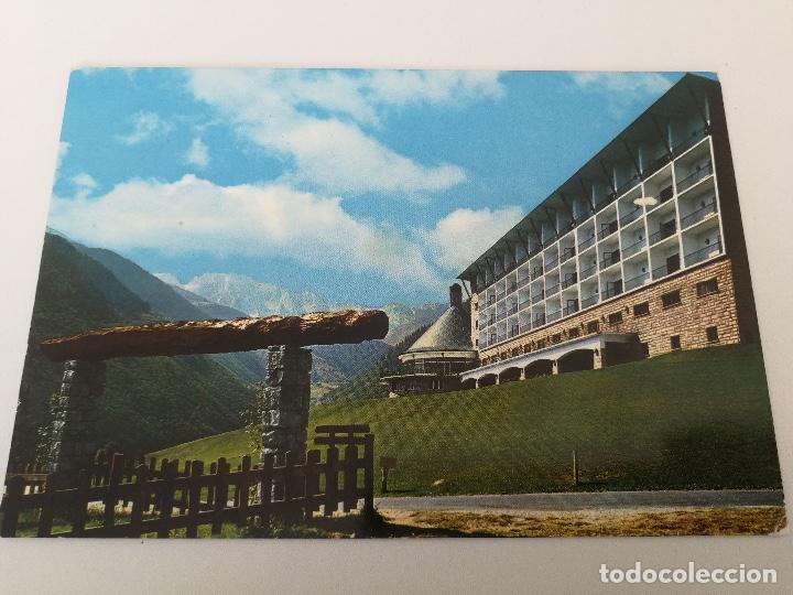 Postales: ANTIGUA POSTAL DE VIELLA VALLE DE ARAN PARADOR NACIONAL DE TURISMO - EDICIONES ARRIBAS -