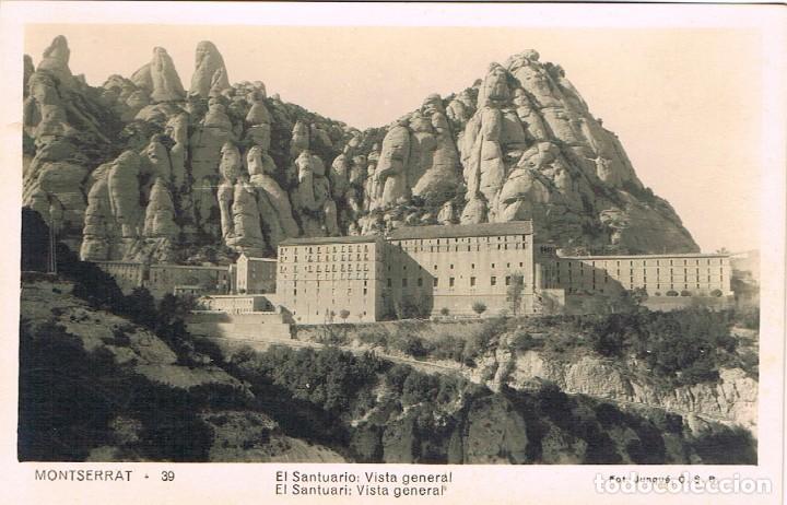 Postais: Montserrat, EL SANTUARIO. VISTA GENERAL. Foto junque n&ordm; 39