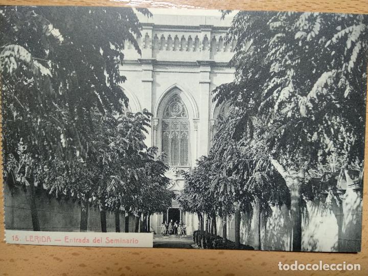 Postales: Lerida - Entrada del Seminario - Sol Y Benet N&ordm;15 -