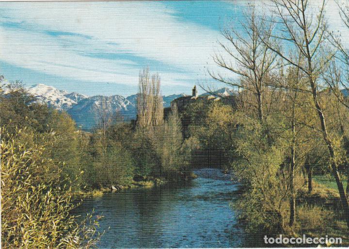 Postales: bellver de cerdanya, paisatge riu segre, lerida