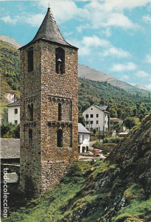 Postales: el valle de bohi, boi y su campanario romanico, lerida