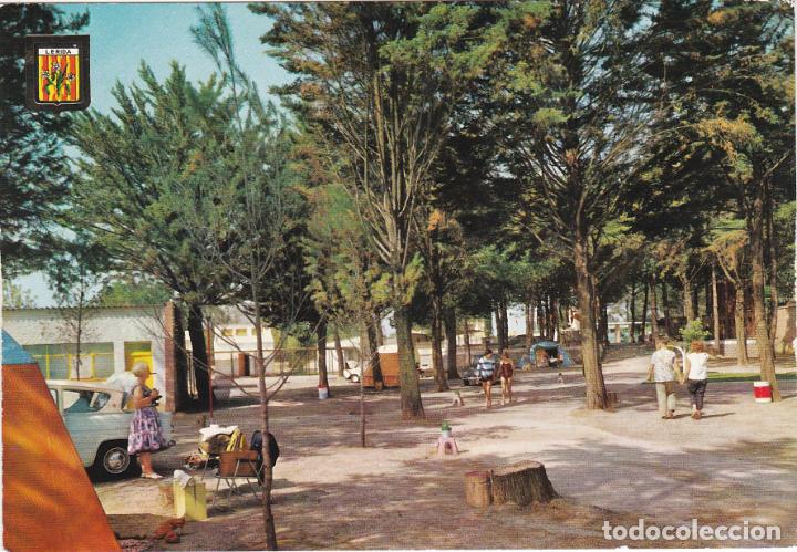 Postales: lerida, parque municipal, camping