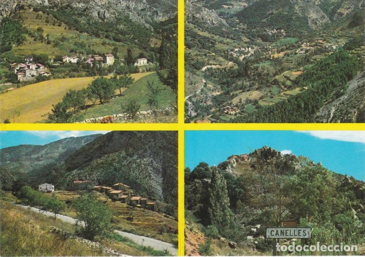Postales: alinya, perles, canelles, vistas parciales, lerida