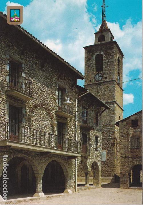 Postales: bellver de cerdanya, pla&ccedil;a major, lerida