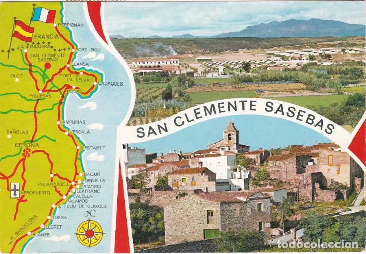 Postales: san clemente sasebas, gerona - Foto 1