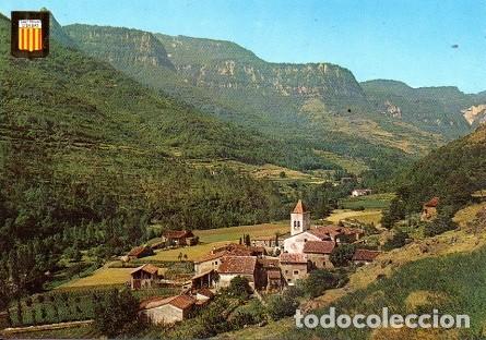 Postales: Sant Privat d'en Bas - 1 al fondo Santa Magdalena, Puigsacalm