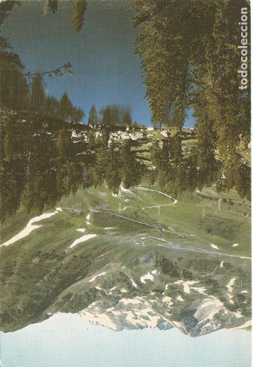 Postales: pirineu catala, estany 1er de gerber, al fons montanyo, lerida
