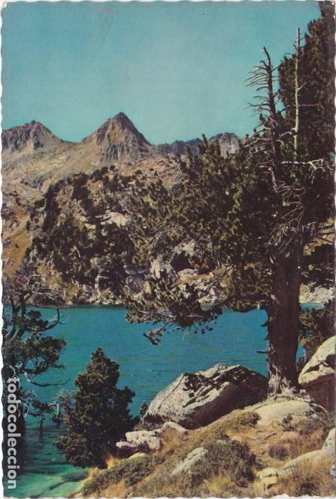 Postales: pirineos de lerida, el pallars, valle de espot, lago tort
