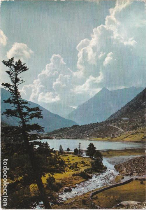 Postales: pirineos de lerida, valle de bohi, boi, lago llebreta