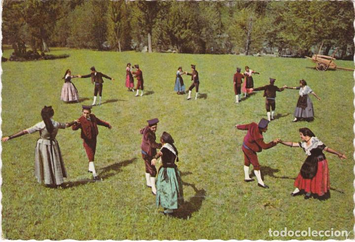 Postales: pirineos de lerida, folklore l&acute;esquerrana