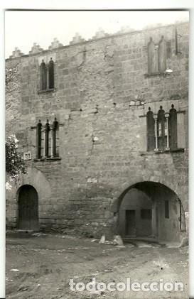 Cartes Postales: ANTIGUA POSTAL FOTOGRAFICA 2 S PERE DE RIUDEVITLLES PANADES CASA GOTICA DE LLIO ARCHIVO CUYAS