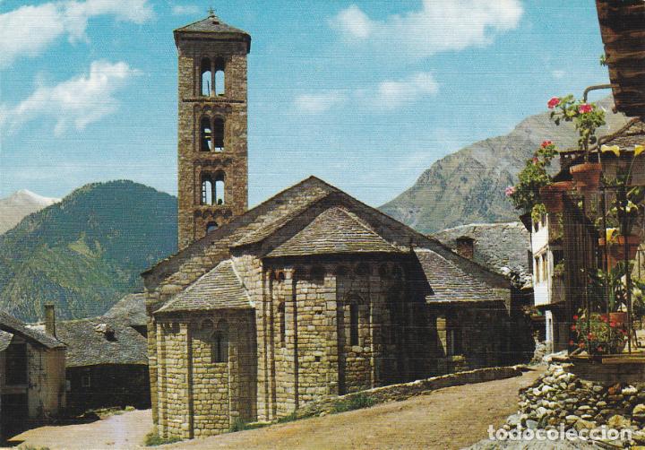 Postales: vall de bohi, taull, esglesia romanica de santa maria, lerida
