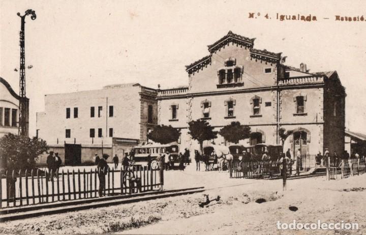 Postales: igualada. 4 estaci&oacute;. friedrichs - Foto 1