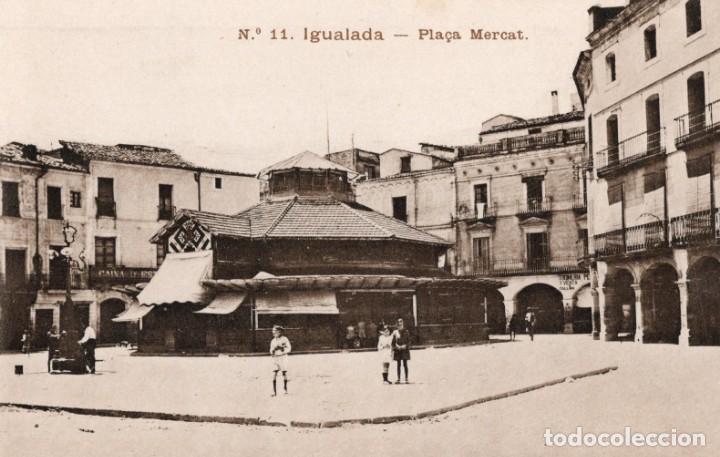 Postales: igualada. 11 pla&ccedil;a mercat. friedrichs - Foto 1