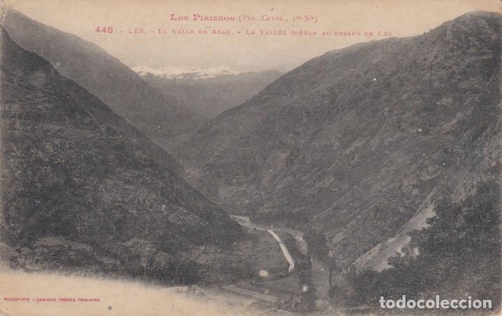 Postales: les, au dessus de les, lerida