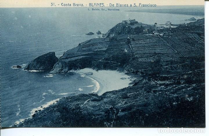 Postkarten: BLANES-DE BLANES A S. FRANCISCO- N&ordm; 31-ROISIN