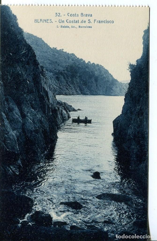 Postcards: BLANES-UN COSTAT DE  S. FRANCISCO- N&ordm; 32-ROISIN