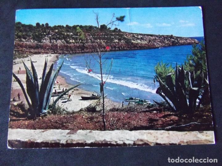 Cartes Postales: TARRAGONA-V47-COSTA DORADA-SALOU-UN DETALLE DE LA PLAYA-CIRCULADA