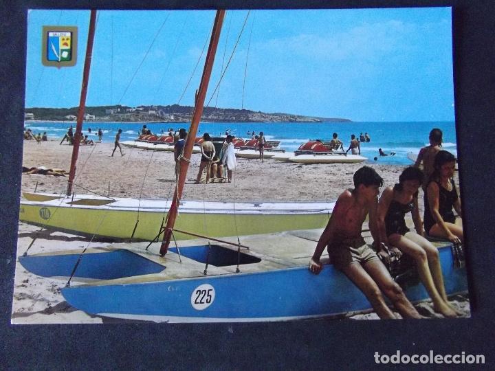 Cartoline: TARRAGONA-V47-COSTA DORADA-SALOU-NO ESCRITA-PLAYA LARGA