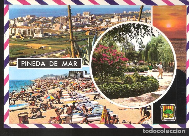 Postales: Pineda de Mar. Barcelona. - Foto 1