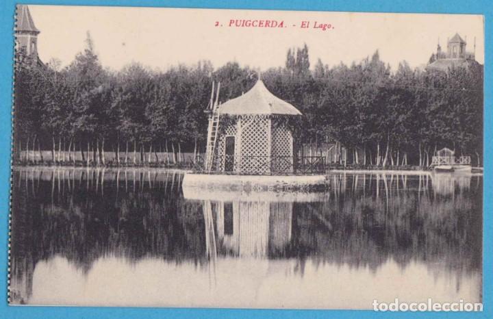 Cartoline: 2. PUIGCERD&Agrave;.- EL LAGO. UNI&Oacute;N POSTAL UNIVERSAL. CIRCULADA EN 1921