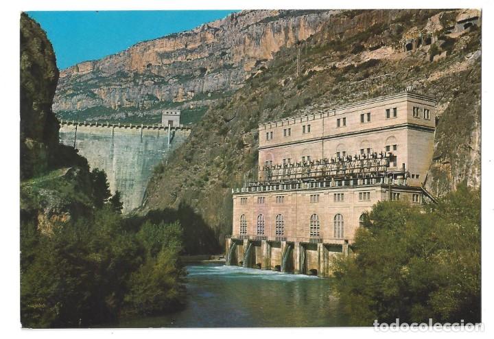 Postales: CAMARASA.- N&ordm; 1, CENTRAL HIDROEL&Eacute;CTRICA. VISTA CROM. L&Eacute;RIDA- 1970