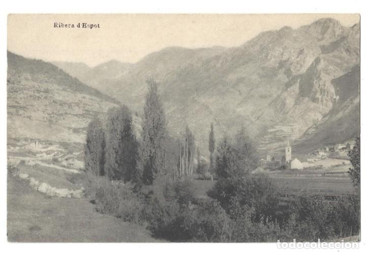 Postales: ESPOT.- RIBERA D'ESPOT. FONDA SAURAT. FOTO CARIT&Aacute;. L&Eacute;RIDA- SIN CIRCULAR