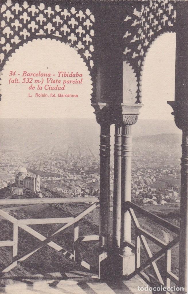 Postales: 34 Barcelona Tibidabo (sin circular) - Foto 1
