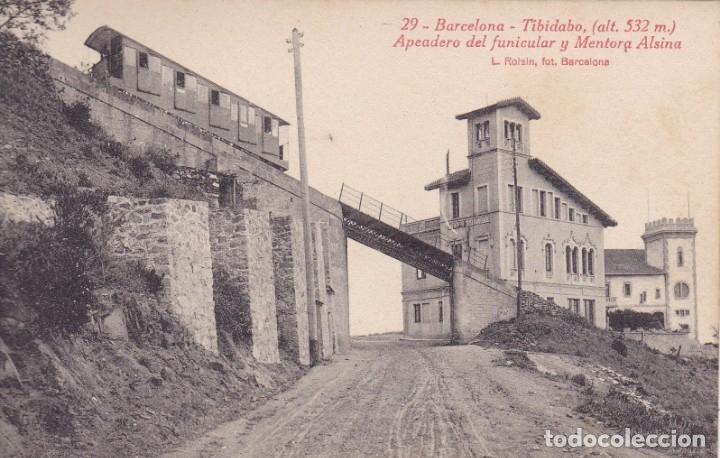 Postales: 29 Barcelona Tibidabo (sin circular) - Foto 1