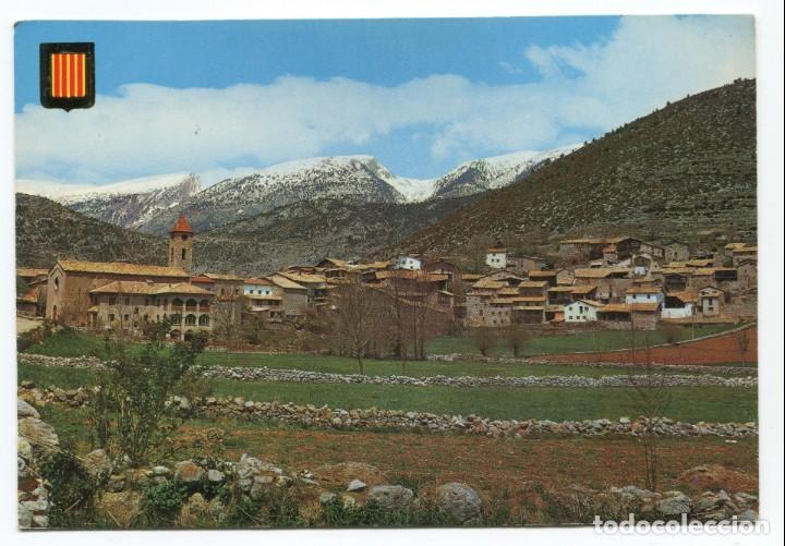 Postkarten: m00840 gosol vista general al fondo sierra del cadi 1970 escudo de oro n&ordm;5814 sc