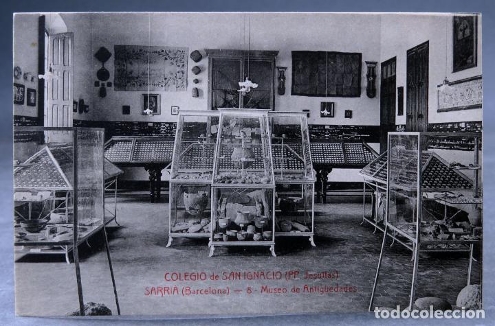 Postales: Postal Colegio San Ignacio Jesuitas Sarri&agrave; 8 Museo Antig&uuml;edades A Tolr&aacute; Viazo sin circular