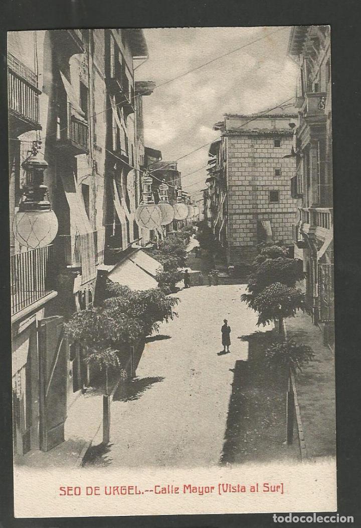 Postales: SEO DE URGEL-CALLE MAYOR-JOSE CLAVEROL-VER REVERSO-(58.794)