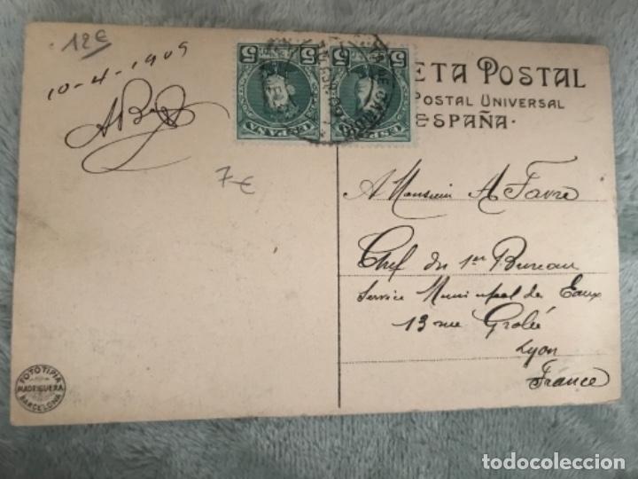 Postales: ANTIGUA POSTAL BARCELONA RAMBLA DEL CENTRO 49 - Foto 2