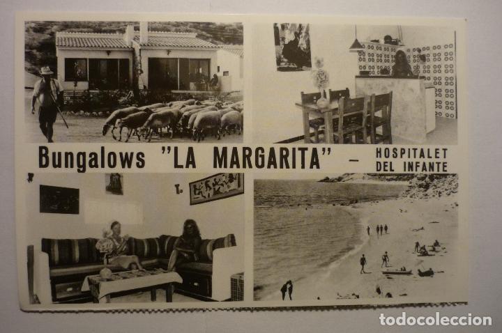 Postales: postal hospitalet infante- bungalos la margarita - reproduccion