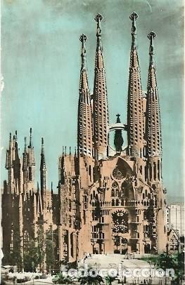 Cartoline: ANTIGUA POSTAL TEMPLE EXP NTRA SRA DE LA SAGRADA FAMILIA ZERKOWITZ