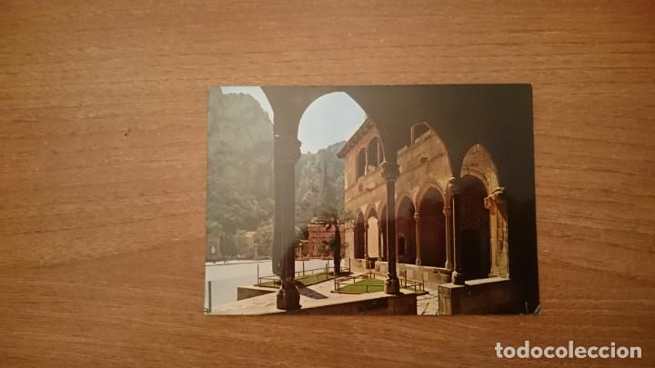 Cartoline: POSTAL MONASTERIO DE MONTSERRAT ESCRITA