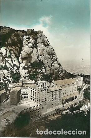 Postais: ANTIGUA POSTAL 405 MONTSERRAT VISTA GENERAL Y MONASTERIO NOCOLAS REUS SOBERANAS